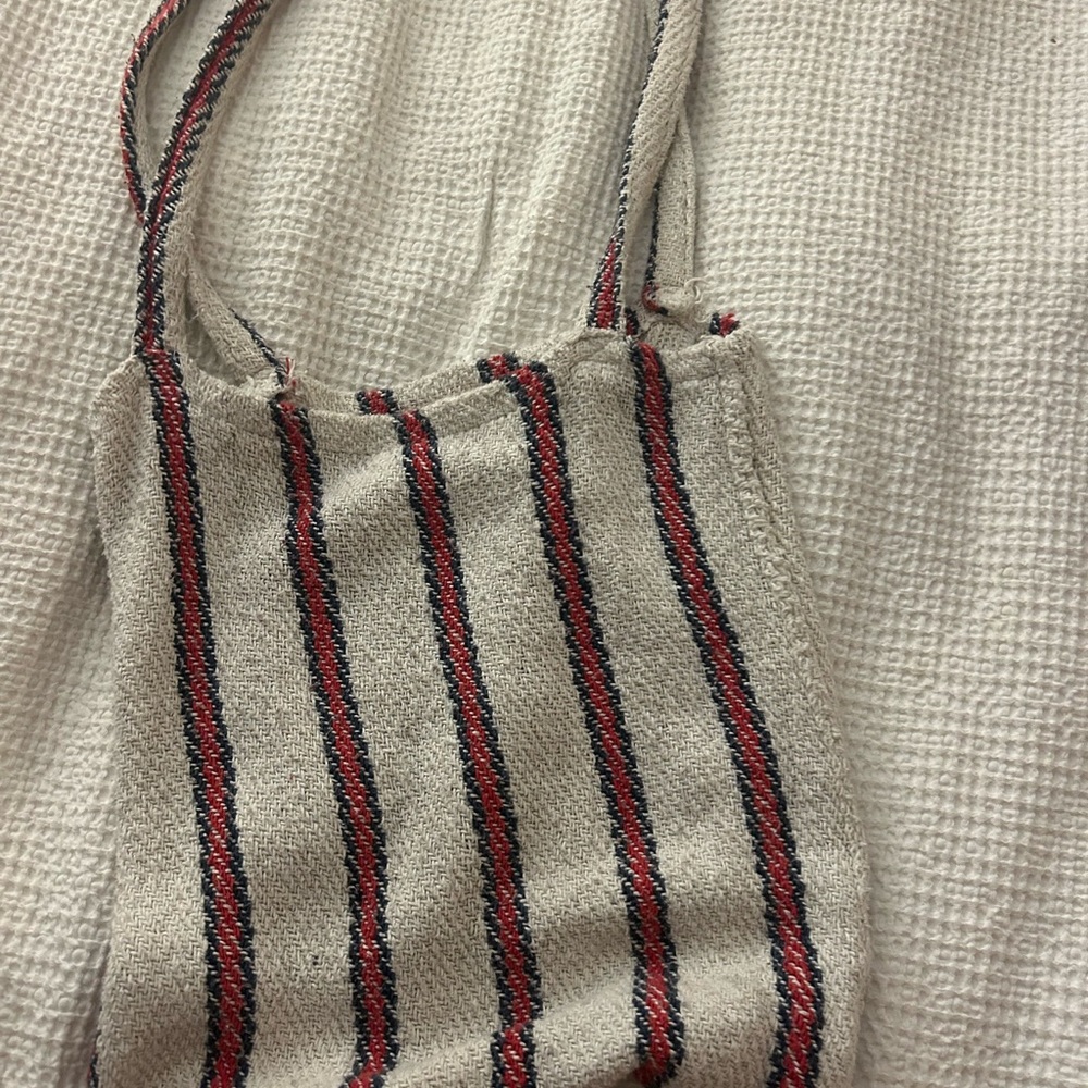 Striped Tote Bag